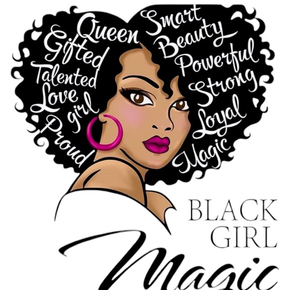 Black Girl Magic Graphic Tee Shirt - Picture 5 of 16